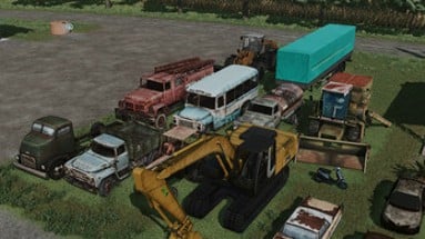 FS22 Placeable Junkyard Cars Image