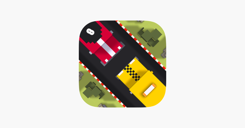 Hard Road - Don’t Crash The Car On Pixel Highway 2 Image