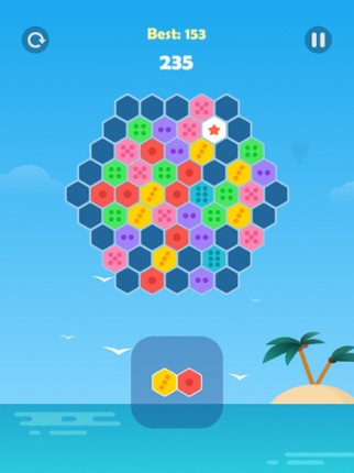 Hex Merge! screenshot