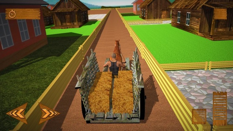 Horse Carriage Transporter – Pick &amp; Drop Simulator screenshot