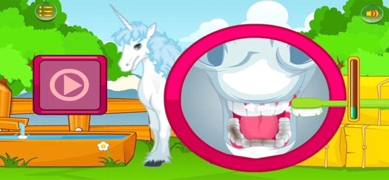 My Horse and Unicorn Grooming Image