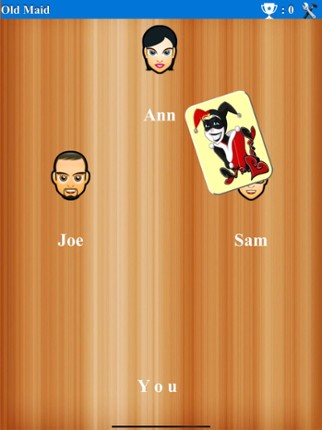 Old Maid Game Image