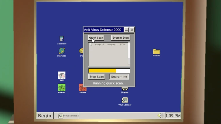 Parent Printer Driver Simulator screenshot