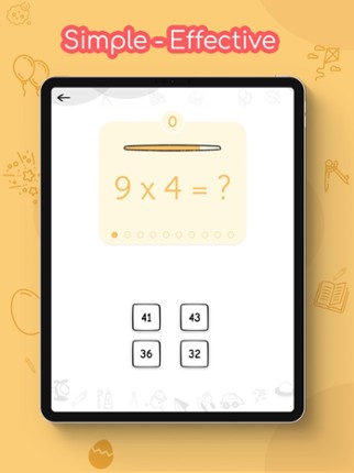 Quick Simple Math Games screenshot