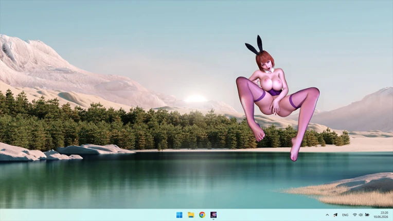 She Lives on Your Screen Image