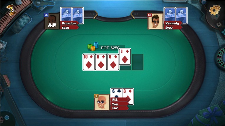 Texas HoldEm POKER screenshot