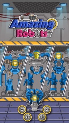 Amazing Robots - A puzzle game for kids screenshot