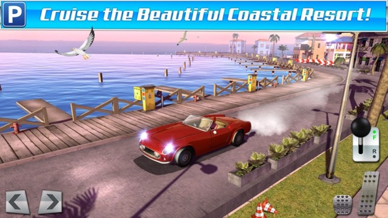 Classic Sports Car Parking Game Real Driving Test Run Racing screenshot