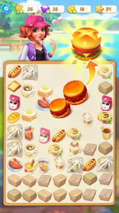 Happy Merge Cafe:Save The Girl Image