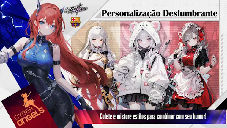 Cyber Angels: Barça e heroínas screenshot