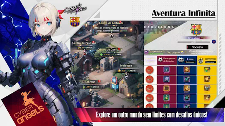 Cyber Angels: Barça e heroínas Image