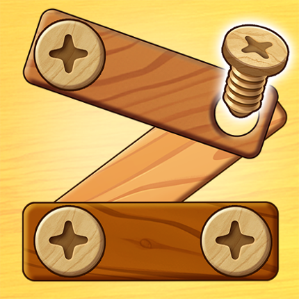 Woodle - Wood Screw Puzzle Image