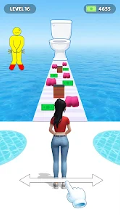 Pee Time Rush: Toilet Game screenshot