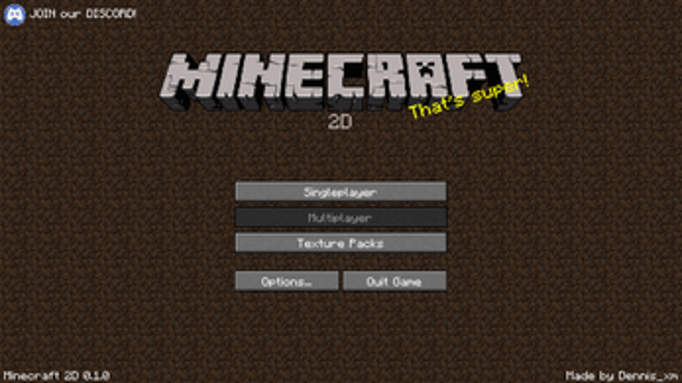 Minecraft 2D Image