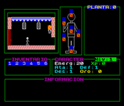 Transylvanian Castle 2 - The Eye of Velnor (ZX Spectrum) Image