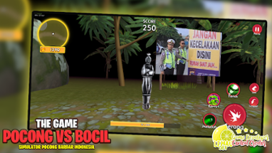 Simulator Pocong vs Bocil 3D Image