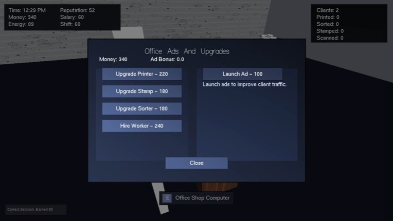Insurance Agent Simulator screenshot