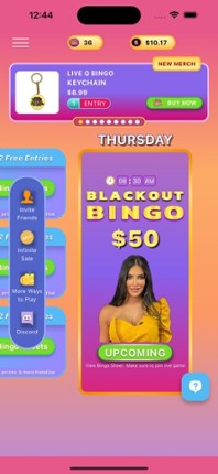 Live Q Bingo screenshot