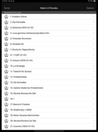 Mate in 3 Chess Puzzles screenshot