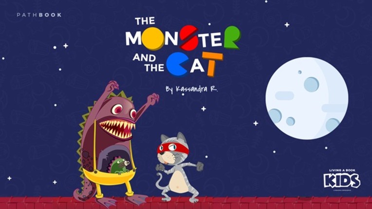 Monster and Cat - Interactive story Play Book game screenshot