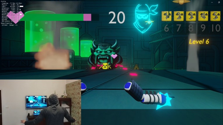 Ninja Vs Bomb screenshot