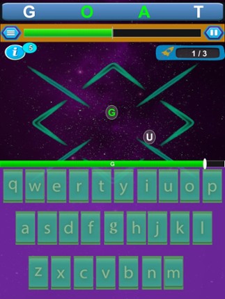 Space Typing:Speed Rocket screenshot