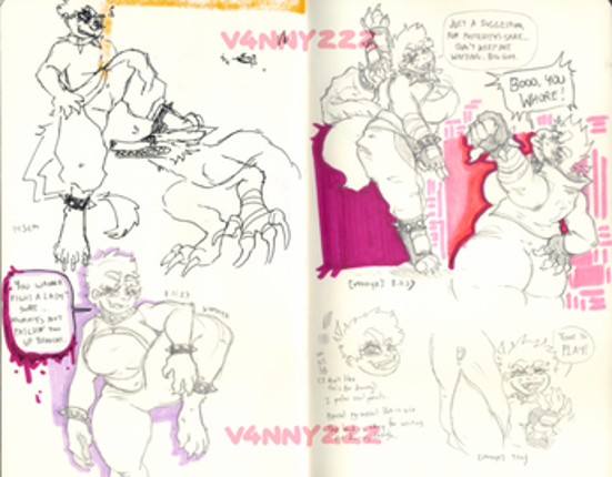 V4NNYZZZ Sketchbook #1 screenshot