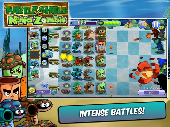 Turtle Defense Ninja Invasion screenshot