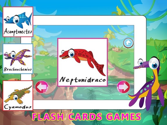 Water Dinosaur Learning - Kids Puzzle Color Pages screenshot