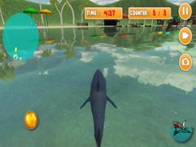 3D Killer Shark Attack Simulator Image