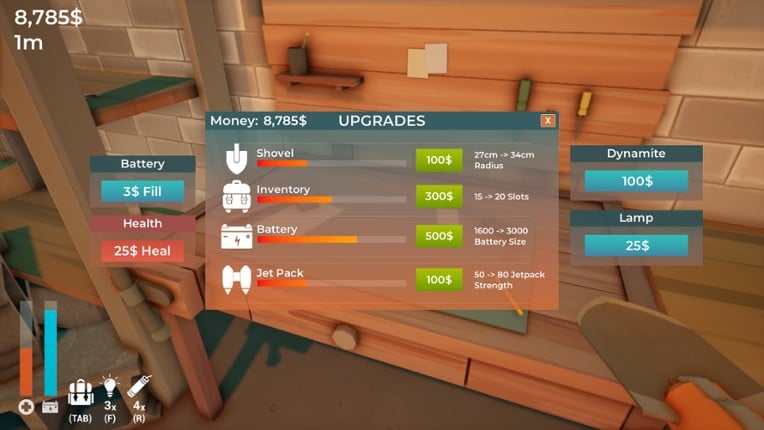 A Game About Digging A Hole screenshot