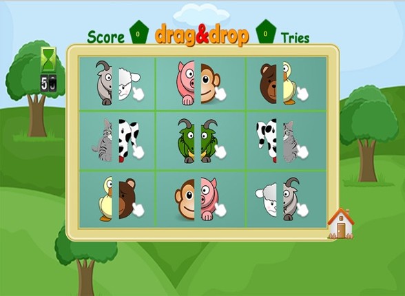 Animal Pairs Matching : Fun Animals Farm Puzzles Game For Kid Image