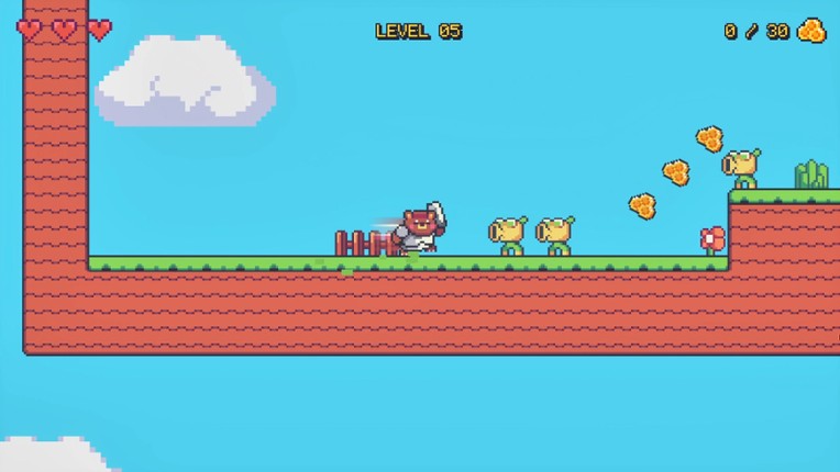 Bear Knight Honey Quest screenshot