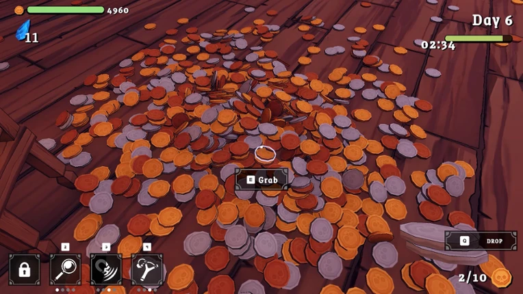 Coins in Place screenshot