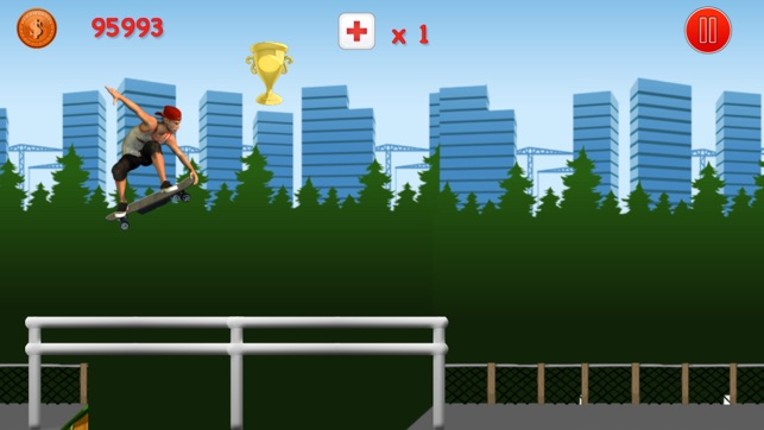 Epic Skateboard King Rival Race - Wicked Skater Racing Free Image