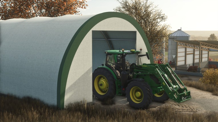 FS25 Fabric Hoop Shed Image
