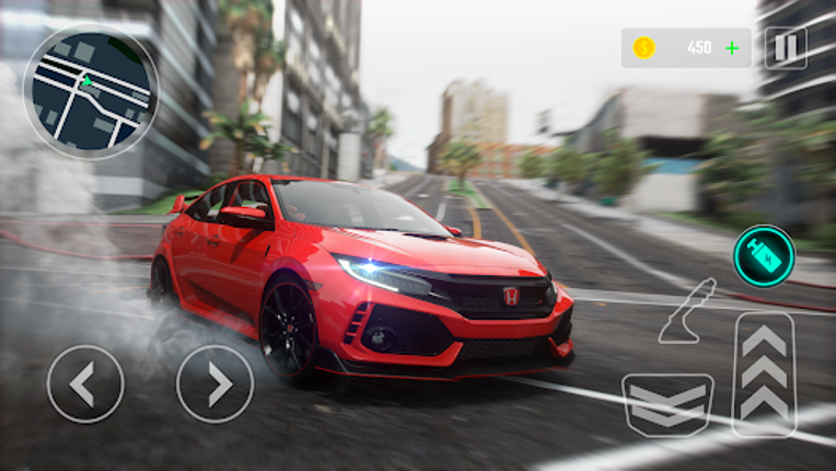 Civic City Driving: Honda Car screenshot