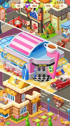 Happy Merge Cafe:Save The Girl screenshot