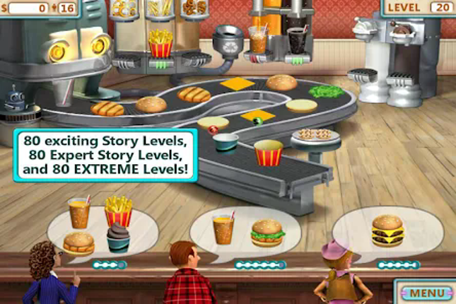 Burger Shop Deluxe screenshot