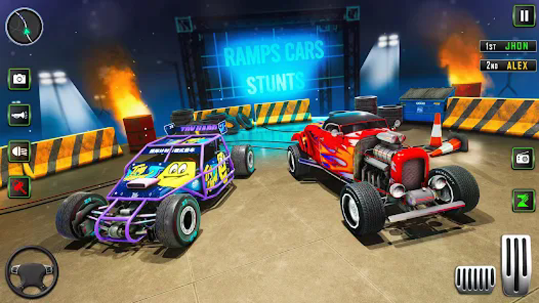 Mega Ramp Car Stunt Game screenshot