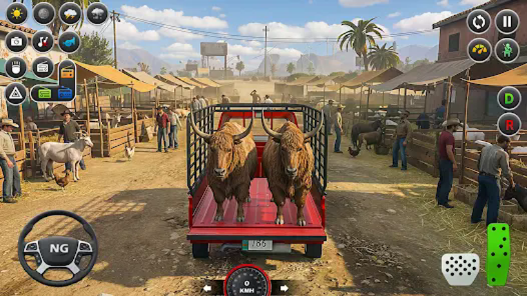 Animal Cargo Truck Game 3D screenshot