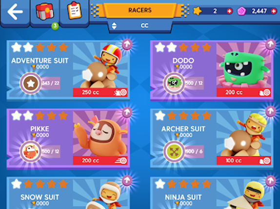 Starlit On Wheels: Super Kart screenshot