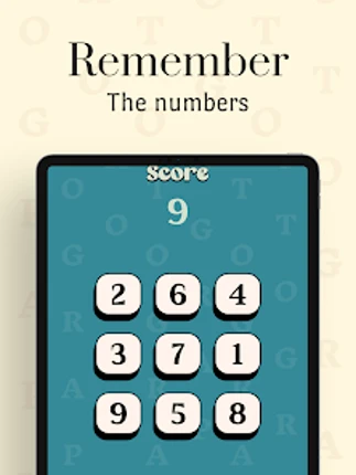 Photo Memory: Brain Training screenshot