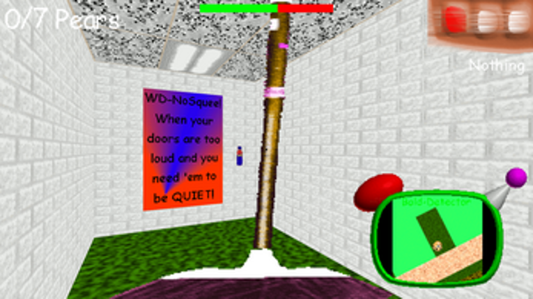 Baldi Loves Pears (Sequel Of Baldi's On A Wheelthing) screenshot