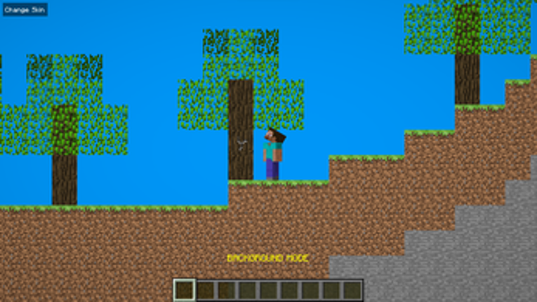 Minecraft 2D screenshot