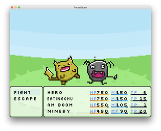 PocketQuest screenshot