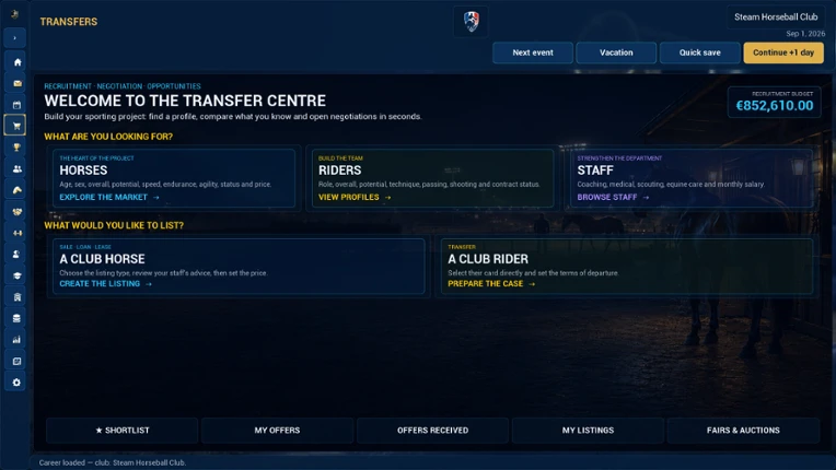 Horseball Manager Image