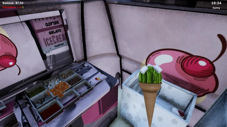 Ice Cream Truck Simulator Image