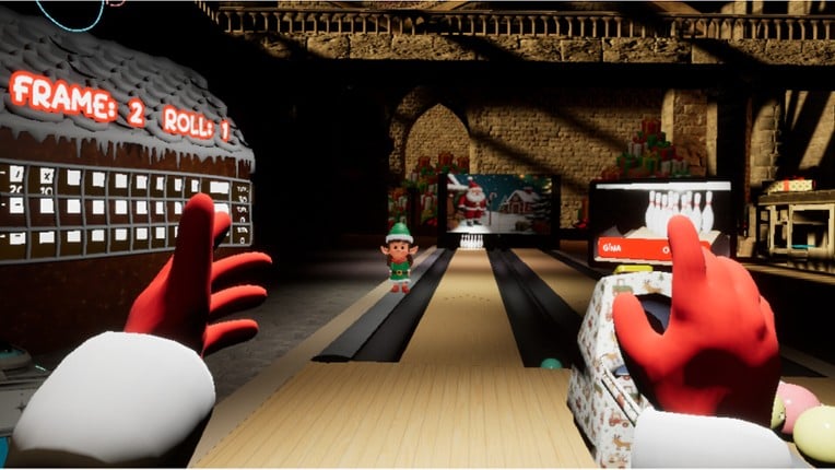 Jingle Strike VR Bowling screenshot