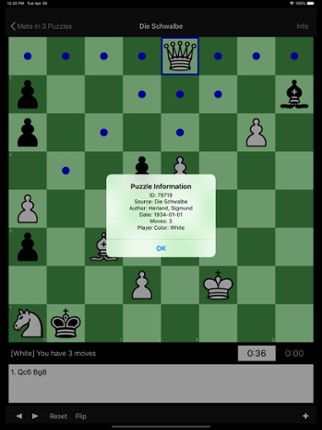 Mate in 3 Chess Puzzles screenshot